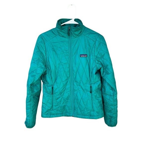 Patagonia Nano Puff Jacket - Blue/Green - Size XS - Picture 7 of 12